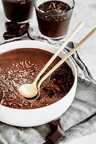 Easy chocolate mousse recipe