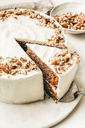 Carrot cake recipe with cream cheese icing