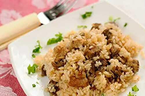 Beef Rice Recipe (Gosht Pulao) - Taste Of Mine