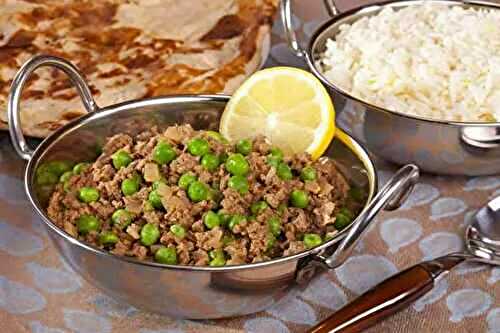 Classic Keema Matar (Beef Mince With Green Peas) - Taste Of Mine