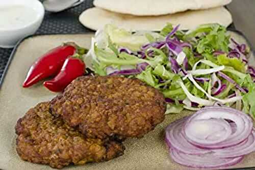 Easy Beef Shami Kabab Recipe - Taste Of Mine