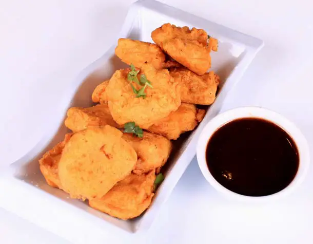 Paneer Pakora with Imli Chutney - Taste Of Mine