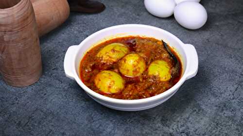 Aloo Egg Curry | Anda Curry - Tasted Recipes