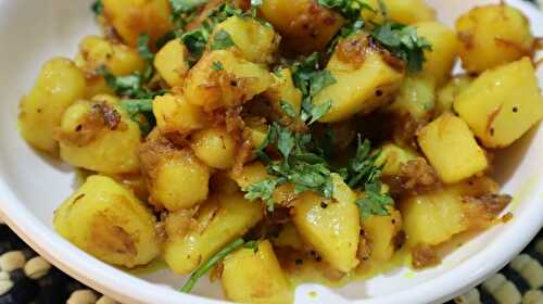 Aloo Sabji Recipe Memni(Memoni) Style - Tasted Recipes