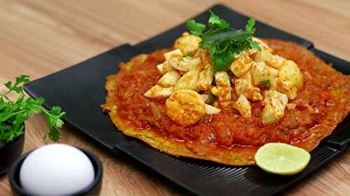 Anda Mughlai - Surti Street Food Egg Recipe - Tasted Recipes