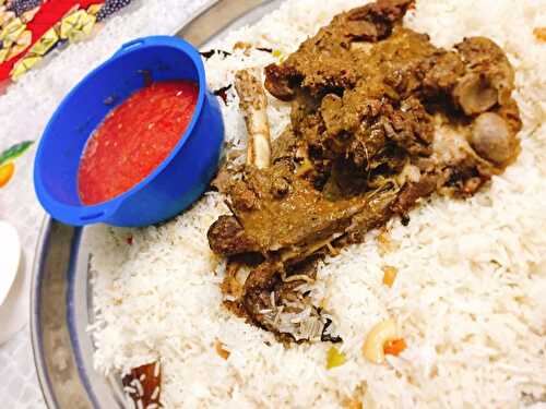 Arabic Mutton Mandi Recipe - Mandi Lahm - Tasted Recipes