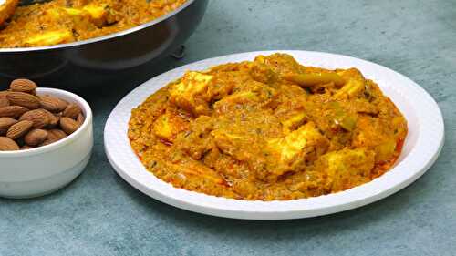 Badami Paneer Masala Gravy - Tasted Recipes