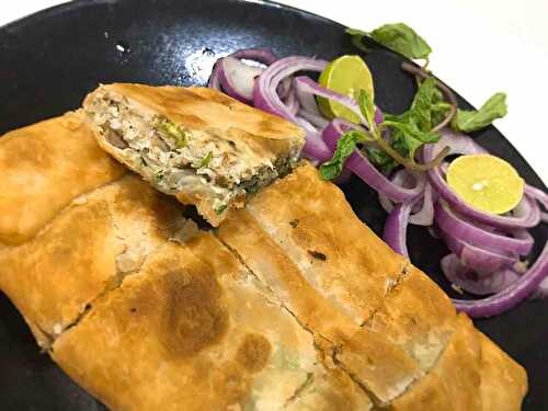 Baida Roti - Rangooni Kheema Paratha - Tasted Recipes