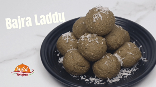 Bajra Laddu - Millet Flour Ladoo Recipe - Tasted Recipes