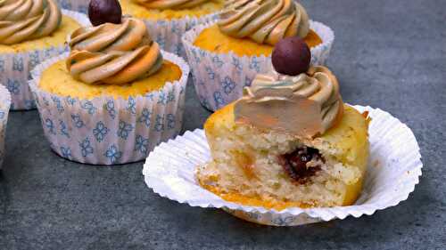 Cadbury Shots Eggless Cupcakes - Tasted Recipes