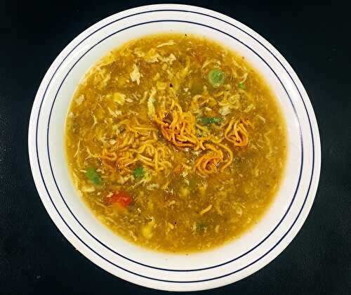 Chicken Manchow Soup Recipe - Tasted Recipes