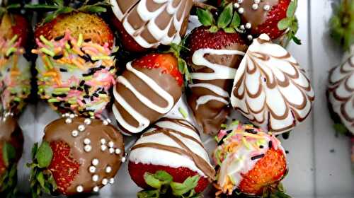 Chocolate Dipped Strawberries - Tasted Recipes
