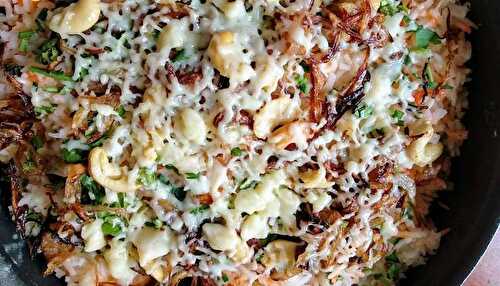 Cream and Curd Rice - Tasted Recipes