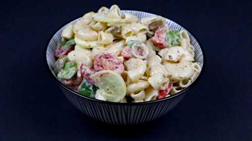 Creamy Macaroni Salad - Tasted Recipes