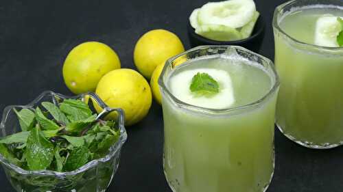Cucumber Lemonade - Healthy Summer Drink - Tasted Recipes