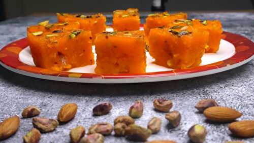 Custard Powder Halwa - कस्टर्ड पाउडर हलवा - Tasted Recipes