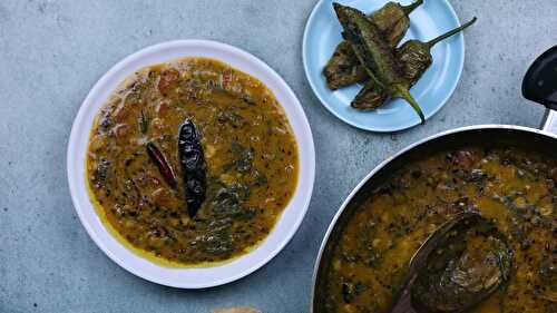 Dal Palak Dhaba Style - Tasted Recipes