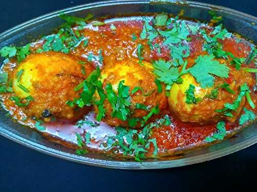 Dhaba Style Egg Curry - Tasted Recipes