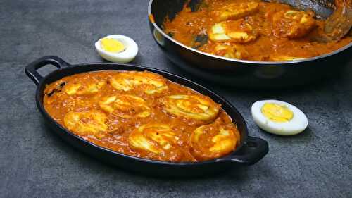 Egg Lababdar | Creamy Egg Curry - Tasted Recipes