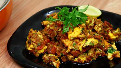 Egg Pepper Fry - Surti Street Food Egg Recipe - Tasted Recipes