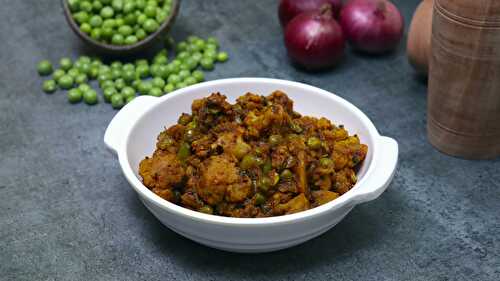 Gobhi Matar Ki Sabji - Tasted Recipes