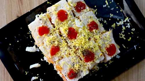 Grated Boiled Egg Sandwich - Tasted Recipes