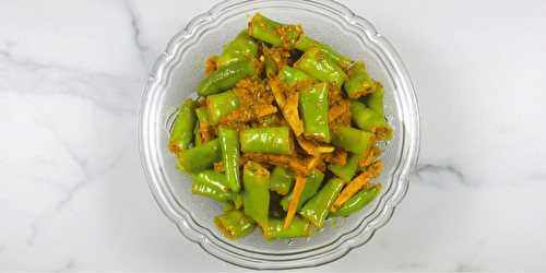 Green Chili & Ginger (Hari Mirch & Adrak) Pickle Recipe - Tasted Recipes