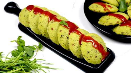 Green Peas (Hare Matar) Idli Without Food Color - Tasted Recipes