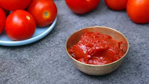 How to Make Tomato Paste - No Preservatives - Tasted Recipes