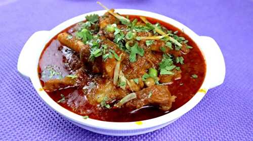 Hyderabadi Mutton Paya - Mughlai Paya Recipe - Tasted Recipes