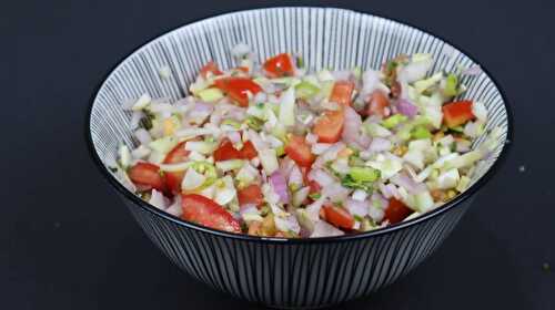 Indian Kachumber Salad - Tasted Recipes