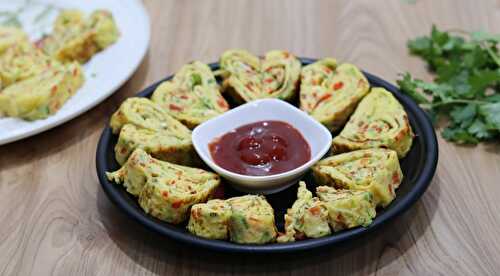 Indian Style Korean Egg Roll Recipe - Tasted Recipes