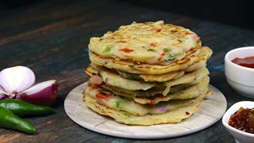Instant Rava Chilla | Suji Cheela for Healthy Breakfast - Tasted Recipes
