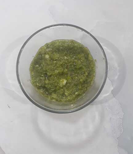 Kachi Keri Chutney Recipe - Tasted Recipes
