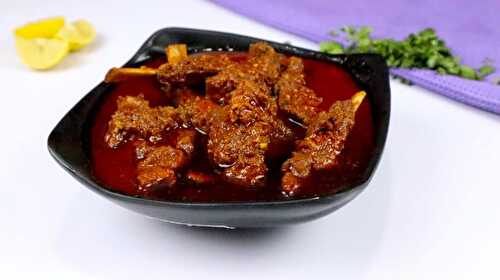 Kashmiri Rogan Josh Recipe - Kashmiri Lamb Curry - Tasted Recipes