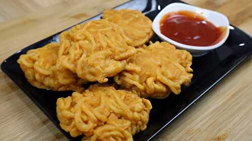 Maggi Fritters - Maggi Fritter Recipe - Tasted Recipes