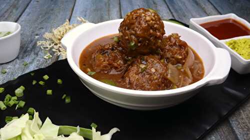 Maggi Manchurian - Tasted Recipes