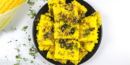 Makai Dhokla Recipe (Gujarati Style) - Tasted Recipes
