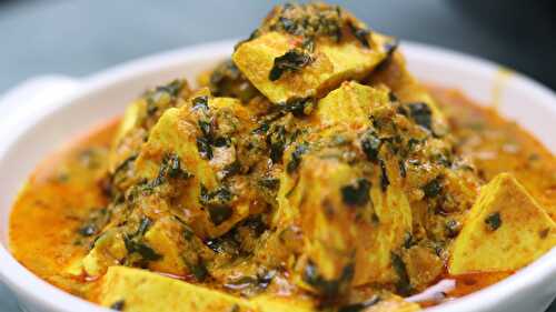 Malai Methi Paneer - Tasted Recipes