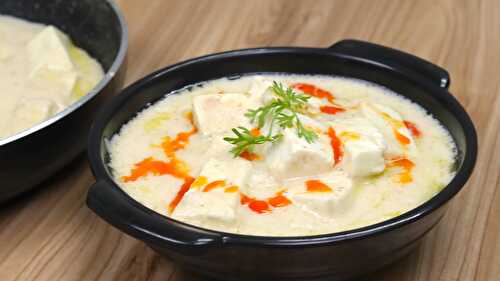 Malai Paneer Korma - Tasted Recipes