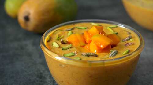 Mango Kheer / Payasam - आम की खीर - Tasted Recipes