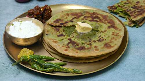 Matar Paratha | Green Peas Paratha - Tasted Recipes