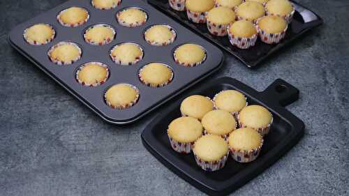 Mini Vanilla Cupcakes - Tasted Recipes