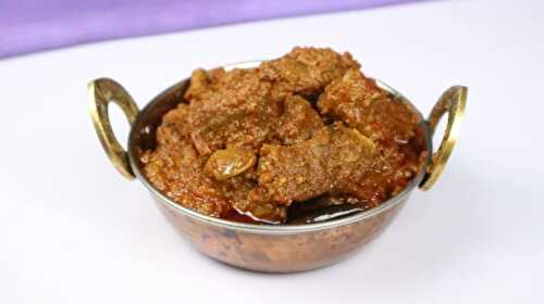 Mutton Kadai Recipe - Bakra Eid Special - Tasted Recipes
