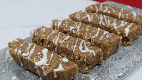No Cook Dates Bars With Coconut Shreds - Tasted Recipes
