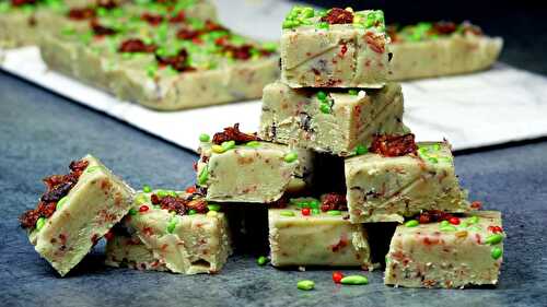Paan Fudge Made with White Chocolate - Tasted Recipes