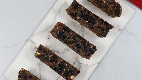 Peanut Choco-Chips Bars Without Cooking - Tasted Recipes
