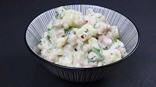 Potato Chickpea Salad - Tasted Recipes