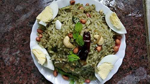 Pudhina Rice - How To Prepare Mint Rice - Tasted Recipes