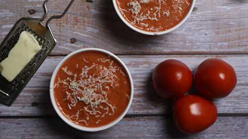 Roasted Tomato Soup Recipe - Tasted Recipes